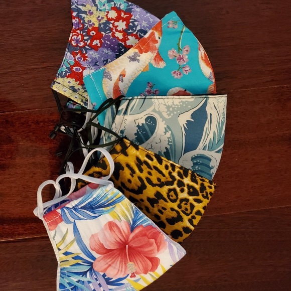 Washable Face mask Cotton 100% Buy 3 free 1 hand made USA - Picture 9 of 9